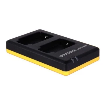 PATONA - Cargador Doble/Pantalla Quick Panasonic DMW-BLF19 USB