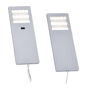 Paul Neuhaus 1121-95-2 - SET 2x LED Iluminación para muebles con sensor HELENA LED/2W/230V