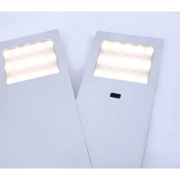 Paul Neuhaus 1121-95-2 - SET 2x LED Iluminación para muebles con sensor HELENA LED/2W/230V