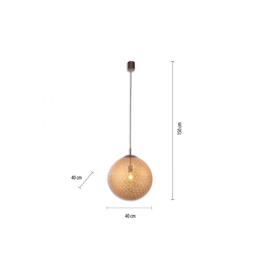 Paul Neuhaus 2421-48 - Lámpara colgante GRETA 1xE27/60W/230V diá. 40 cm