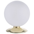 Paul Neuhaus 4013-60 - Lámpara de mesa LED regulable BUBBA 1xG9/3W/230V dorado
