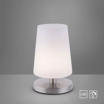 Paul Neuhaus 4146-55 - Lámpara de mesa táctil LED regulable SONJA 1xG9/3W/230V cromo mate