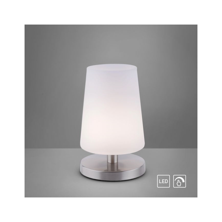 Paul Neuhaus 4146-55 - Lámpara de mesa táctil LED regulable SONJA 1xG9/3W/230V cromo mate