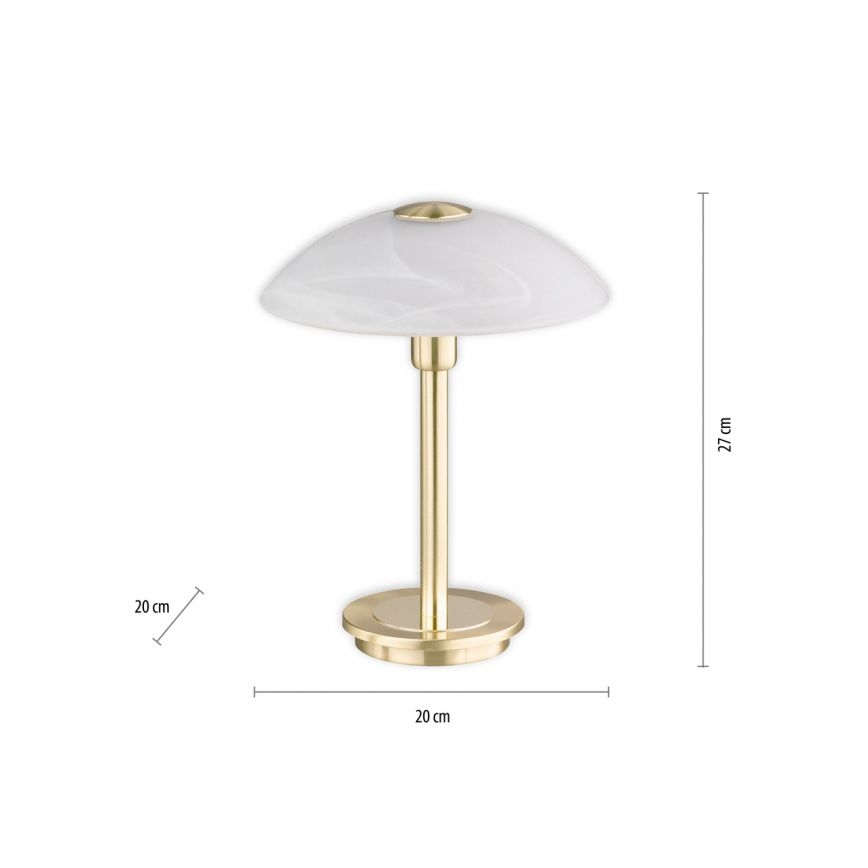Paul Neuhaus 4235-60 - Lámpara de mesa táctil regulable ENOVA 1xG9/28W/230V