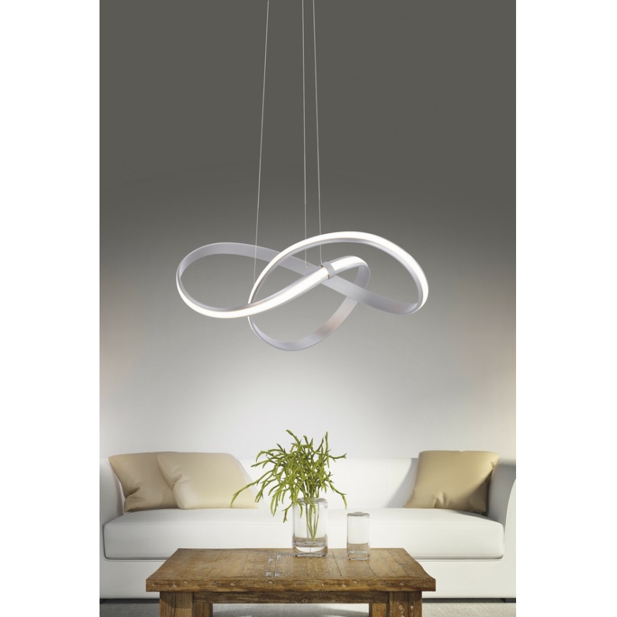 Paul Neuhaus 8291-55 - Lámpara colgante LED regulable MELINDA 1xLED/30W/230V