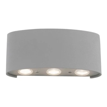 Paul Neuhaus 9488-21 - Aplique de exterior LED CARLO 6xLED/0,8W/230V IP54