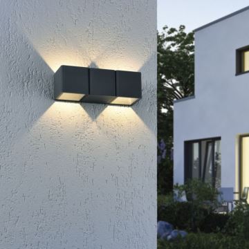 Paul Neuhaus 9658-13 - Aplique LED para exterior MARCEL 2xLED/4W/230V IP54