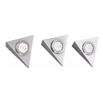 Paul Neuhaus L1116-55-3 - SET 3x LED Iluminación para muebles CARLOS LED/2,5W/230V 3000-6500K