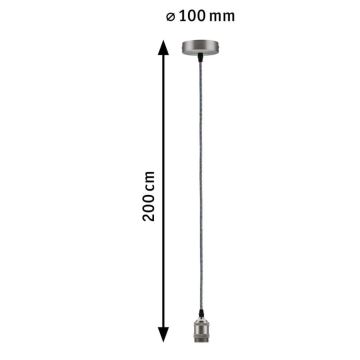 Paulmann 50385 - 1xE27/60W Cable de alimentación ELDAR 230V