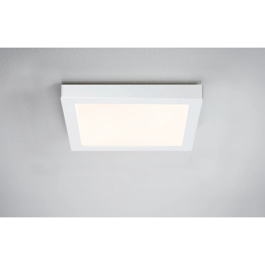 Paulmann 70645 - LED/12,5W Plafón LUNAR 230V 22,5x22,5 cm blanco