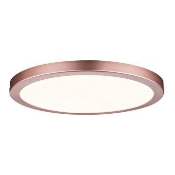 Paulmann 70872 - LED/22W Panel regulable ATRIA 230V 2700K diá. 30 cm Oro rosa