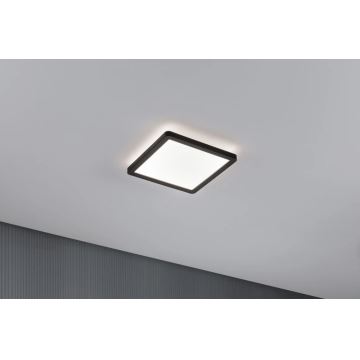 Paulmann 71014 - LED/11,2W Panel de techo ATRIA 230V 4000K 19x19 cm negro
