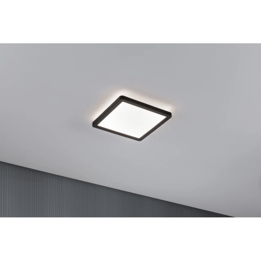 Paulmann 71014 - LED/11,2W Panel de techo ATRIA 230V 4000K 19x19 cm negro