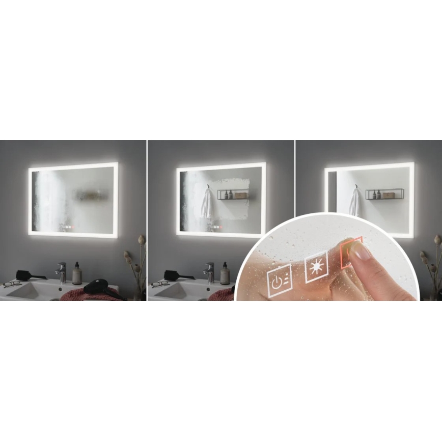 Paulmann 78951 - LED/22W IP44 Espejo de baño regulable con retroiluminación 230V