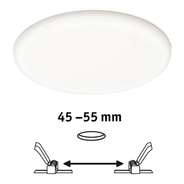 Paulmann 92387 - LED/4,5W IP44 Lámpara empotrable para el baño VARIFIT 230V