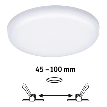 Paulmann 92391 - LED/8,5W IP44 Lámpara empotrable del baño VARIFIT 230V
