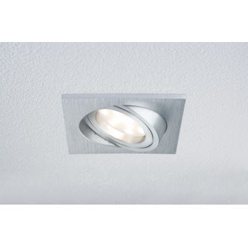 Paulmann 92839 - SET 3x LED/7W IP23 Lámpara empotrable regulable para el baño COIN 230V