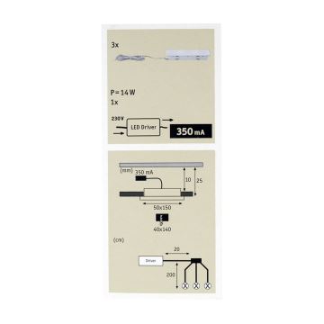 Paulmann 93577 - Iluminación LED empotrada de techo FLEECY 3xLED/3,6W/230V