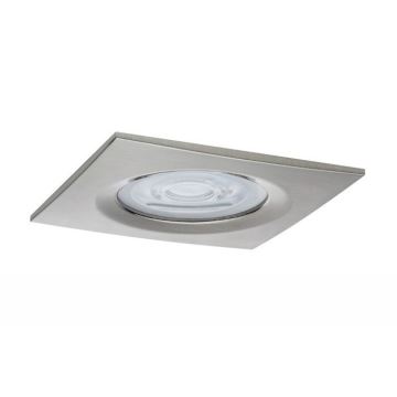 Paulmann 93611 - LED-GU10/7W IP44 Lámpara empotrable de baño regulable NOVA 230V