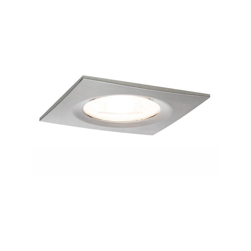 Paulmann 93611 - LED-GU10/7W IP44 Lámpara empotrable de baño regulable NOVA 230V