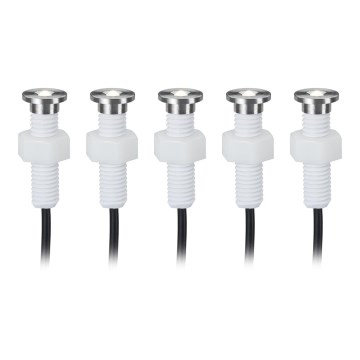 Paulmann 93754 - SET 5xLED/0,16W IP65 Lámpara de exterior MicroPen 230/12V