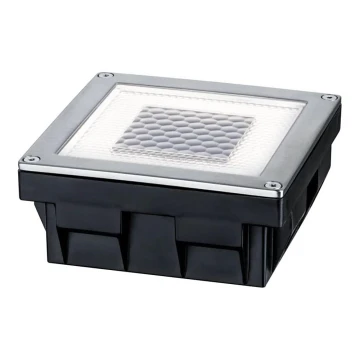 Paulmann 93774 - LED/0,24W IP67 Luminaria solar empotrada CUBE 1,2V