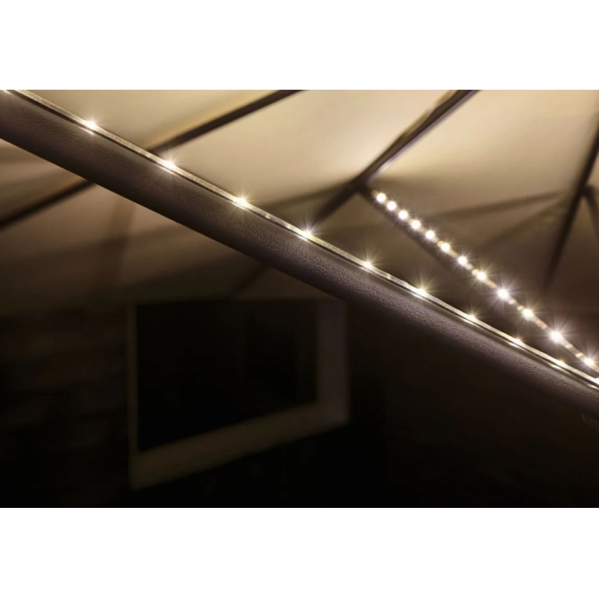 Paulmann 94208 - LED/1,8W Iluminación para sombrillas PARASOL 5V/USB 1,6m