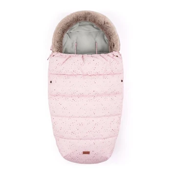 PETITE&MARS - Saco de Dormir para Bebé 4en1 COMFY Princesa brillante/Rosa gris