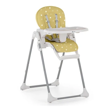 PETITE&MARS - Silla de comedor para niños GUSTO amarilla