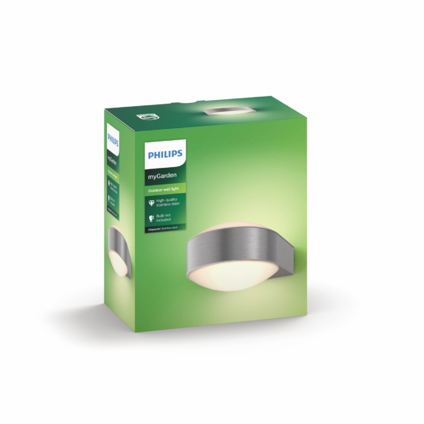 Philips - Aplique exterior E27/42W IP44