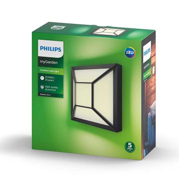 Philips - Aplique LED exterior LED/12W