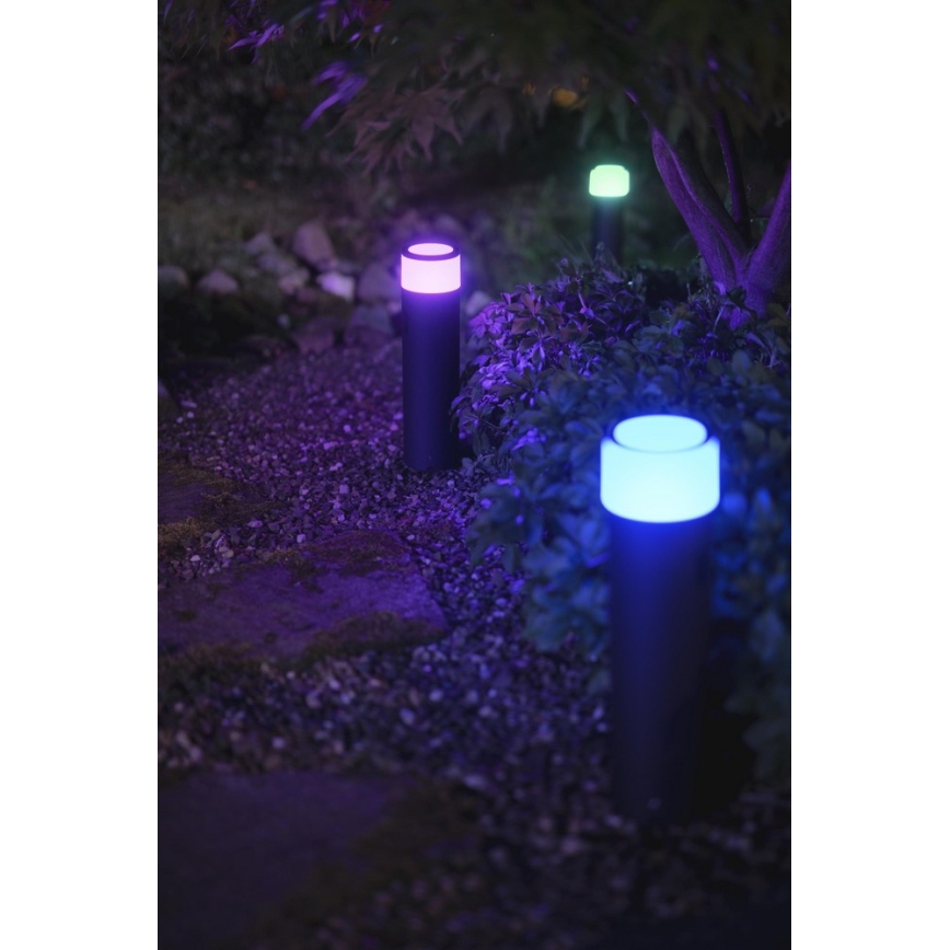 Philips 17437/30/P7 - Lámpara LED RGB exterior HUE CALLA LED/8W/230V IP65