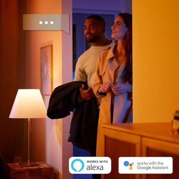 Philips - Foco LED regulable Hue PILLAR 1xGU10/5W/230V + control remoto