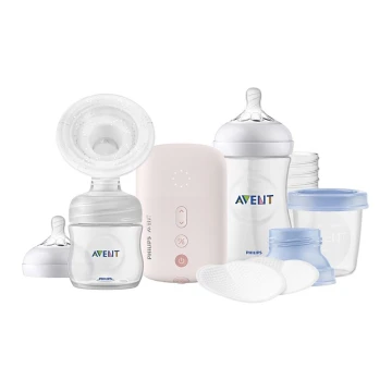 Philips Avent - Extractor de leche electrónico con accesorios SINGLE