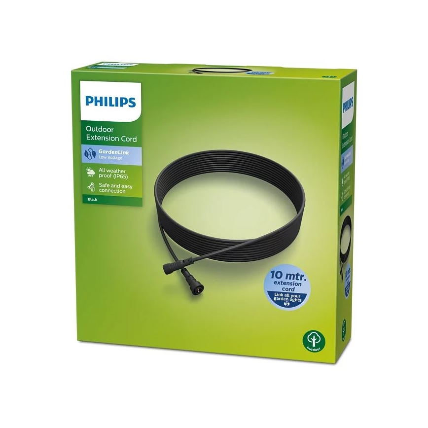 Philips - Cable de extensión para exteriores 10 m IP65