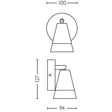 Philips - Foco CLEFT 1xGU10/5W/230V