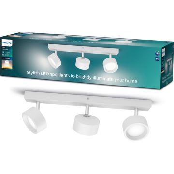 Philips - Foco LED 3xLED/5,5W/230V blanco