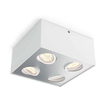 Philips - Foco LED regulable 4xLED/4,5W/230V