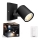 Philips - Foco LED regulable Hue RUNNER 1xGU10/4,2W/230V 2200-6500K + control remoto negro