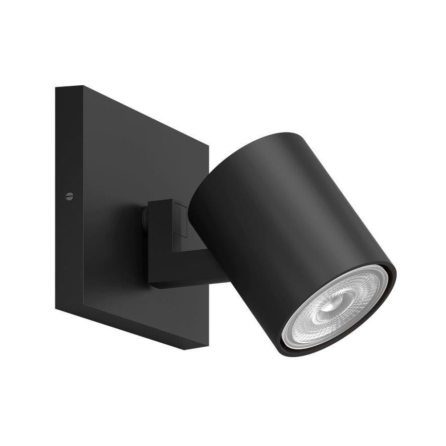 Philips - Foco LED regulable Hue RUNNER 1xGU10/4,2W/230V 2200-6500K negro