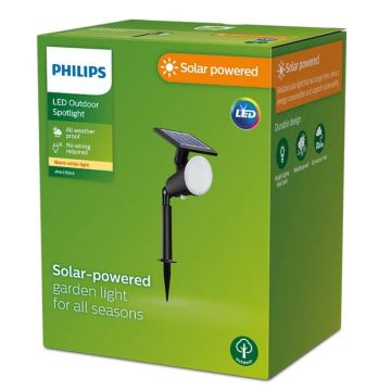 Philips - Foco solar LED JIVIX LED/1,4W/3,7V IP44