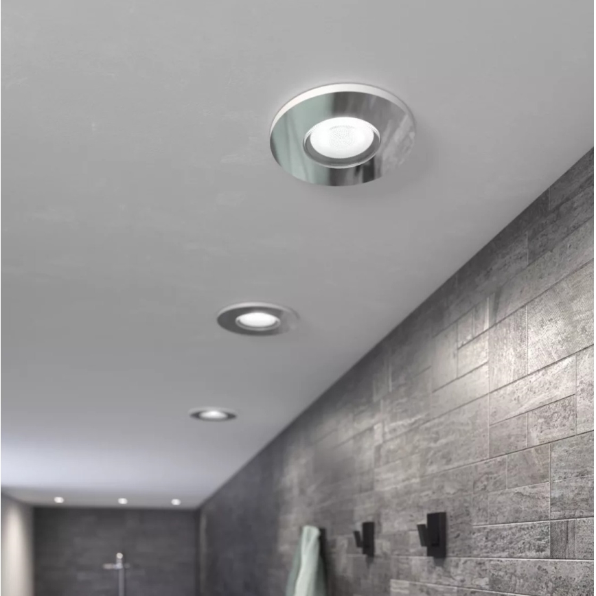 Philips - Lámpara empotrable de baño LED regulable Hue ADORE BATHROOM 1xGU10/4,2W/230V 2200-6500K IP44