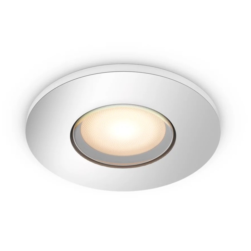 Philips - Lámpara empotrable de baño LED regulable Hue ADORE BATHROOM 1xGU10/4,2W/230V 2200-6500K IP44