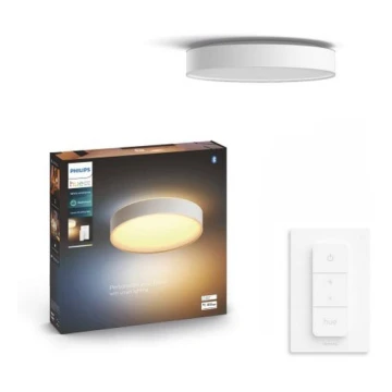 Philips - Lámpara de baño LED regulable Hue DEVERE LED/19,2W/230V IP44 381 mm de diámetro 2200-6500K + mando a distancia