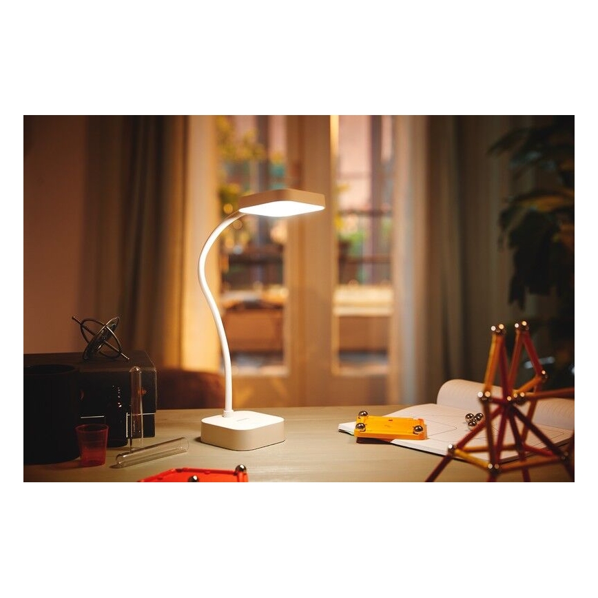 Philips - Lámpara de mesa LED táctil regulable ROCK LED/5W/5V 1800mAh