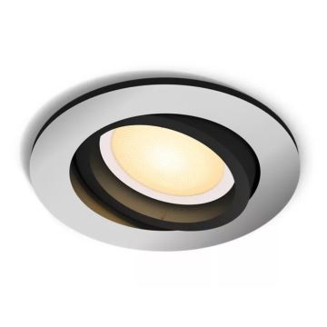 Philips - Lámpara empotrable LED regulable Hue MILLISKIN 1xGU10/4,2W/230V 2200-6500K