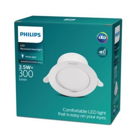Philips - Lámpara empotrada LED LED/3,5W/230V 3000K