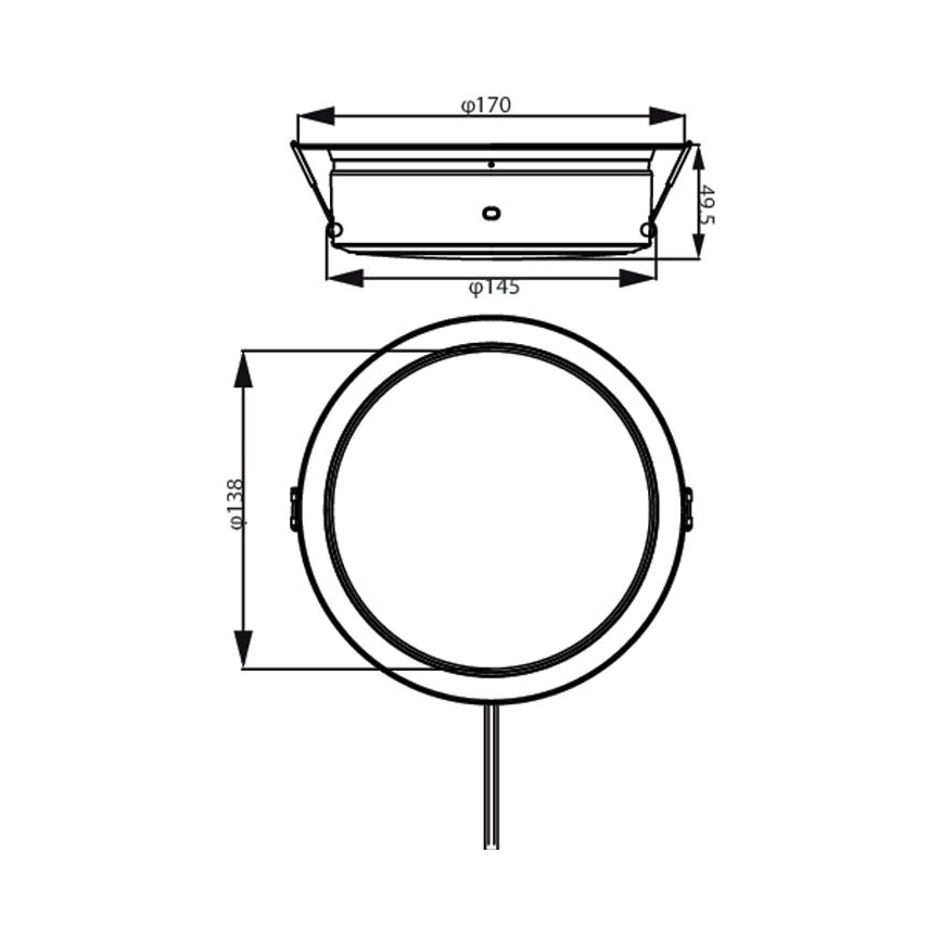 Philips - Lámpara empotrada LED LED/6,5W/230V 4000K