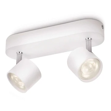 Philips - LED Foco regulable 2xLED/3W/230V