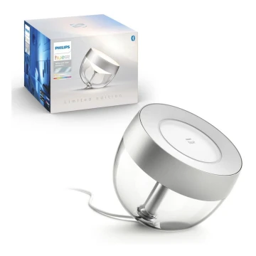 Philips - LED Lámpara de mesa Hue IRIS LED/10W/230V color plata